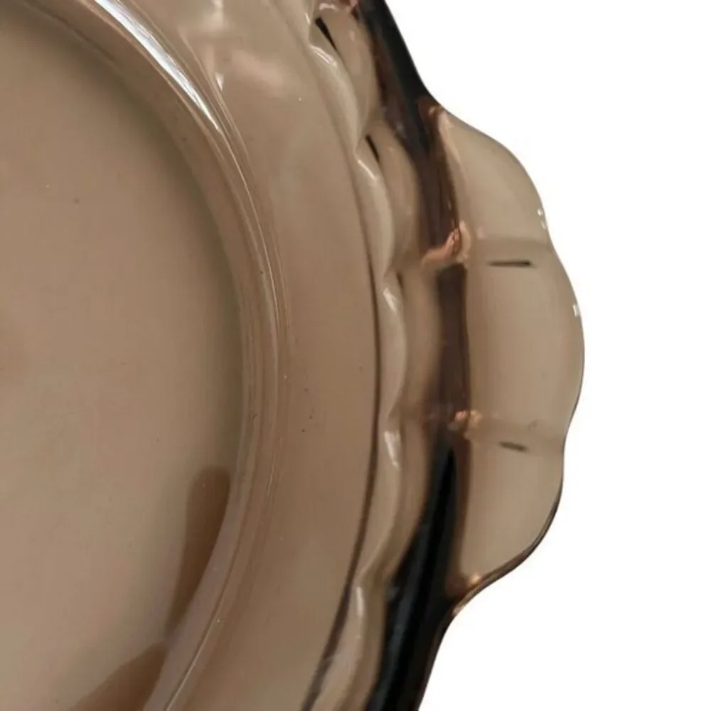 Vintage Pyrex 229 USA Amber‎ Glass Pie Plate Dish 9.5
